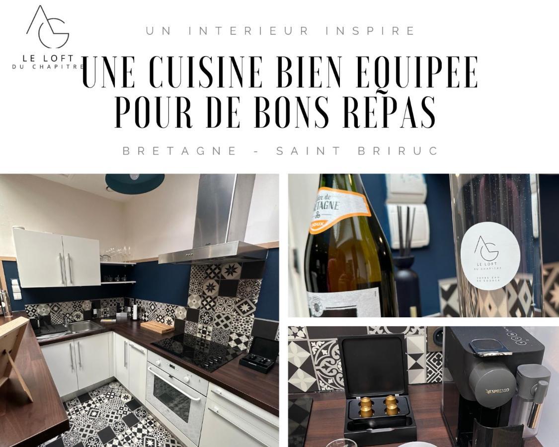 Le Loft Du Chapitre Apartment Saint-Brieuc Ngoại thất bức ảnh